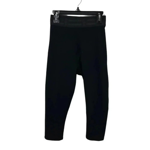 {Good American} The Icon Capri Womens Black Leggins - Picture 5 of 14